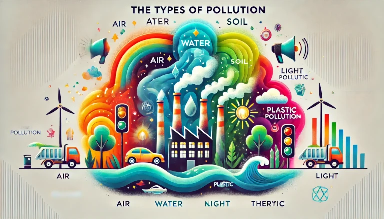 Learn about different types of pollution, their real-life examples, and impacts on the environment and health. Understand how to take steps for a cleaner future.