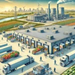 cold storage facility in action, connecting rural farms to urban markets